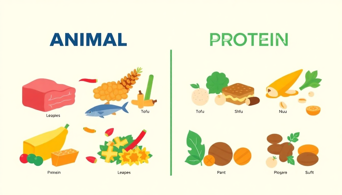 ¿Proteína animal o vegetal? Descubre la mejor opción para tu estilo de vida