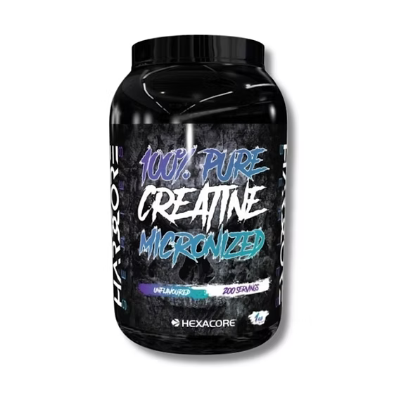 100% Pure Creatina Micronizada Hexacore, 1 kg.
