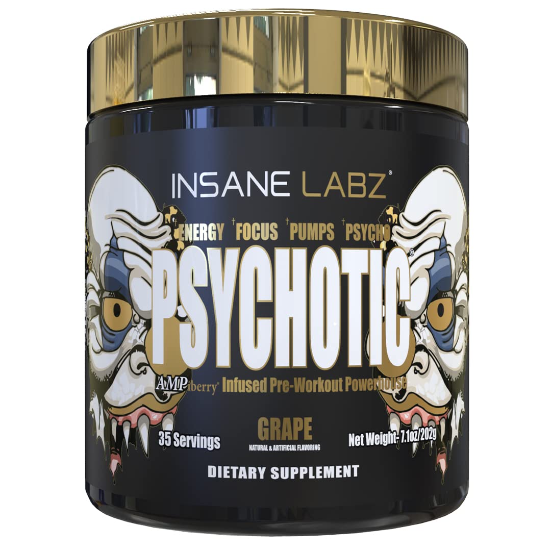 Psychotic Gold USA Insane Labz, 202g, grape.