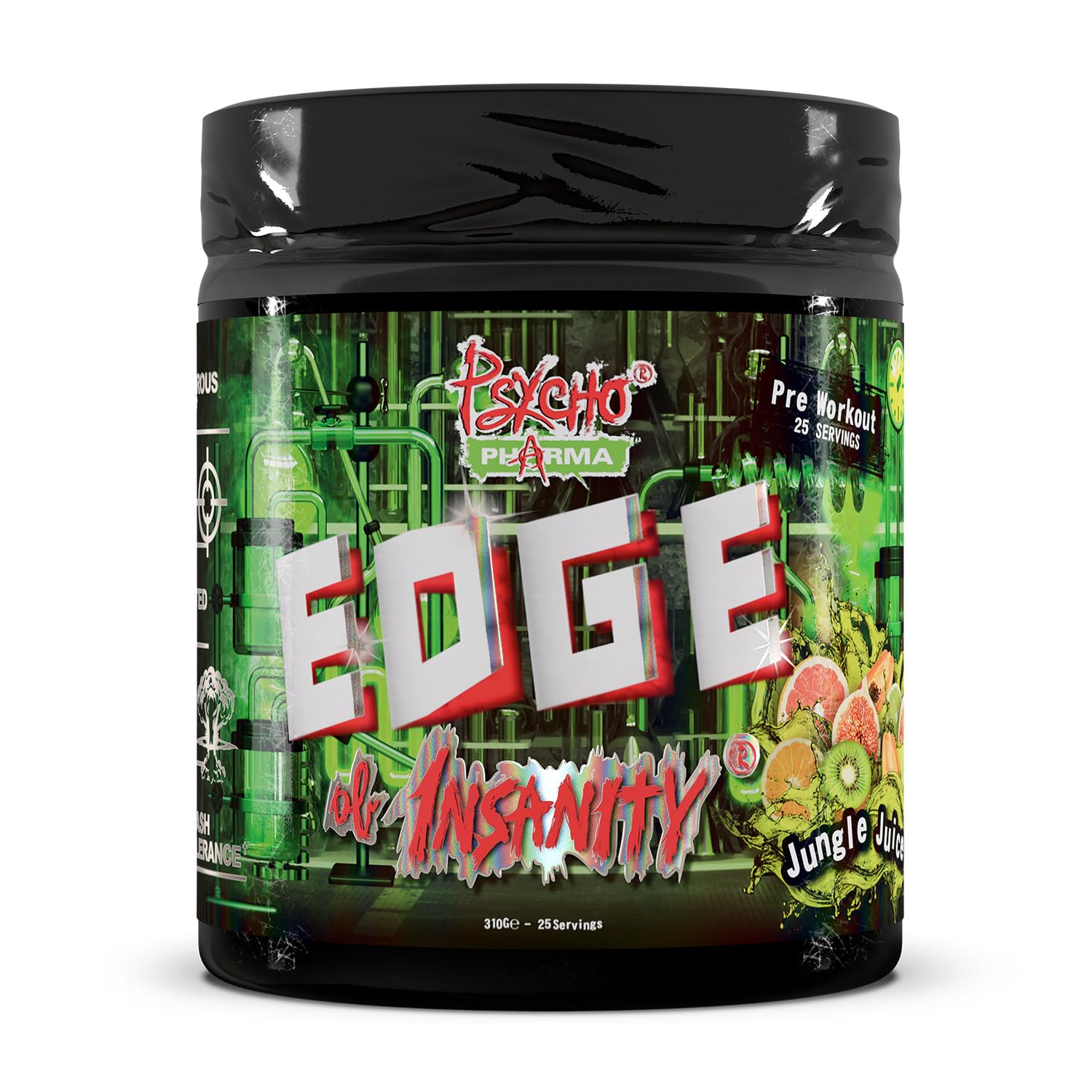Edge of Insanity Psycho Pharma, jungle juice.