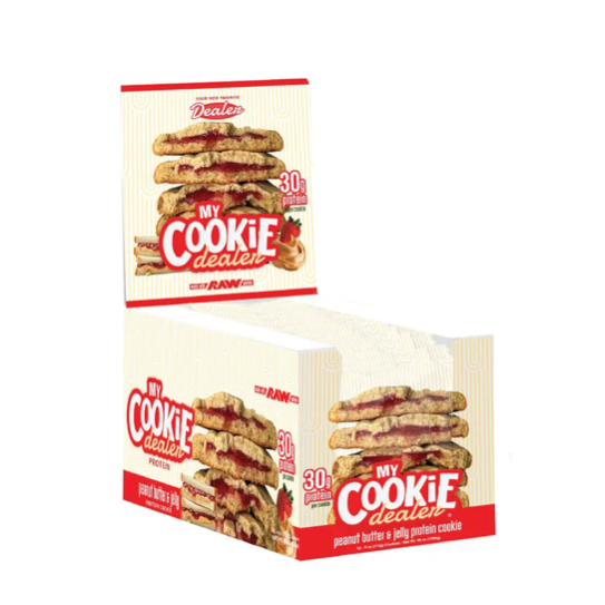 My Cookie Dealer 12 UNIDADES  Sabores: Candy ganache- butter & jelly-Birthday Cake -Bianco & Al Latte- Pan de Miel – Cookies & cream.
