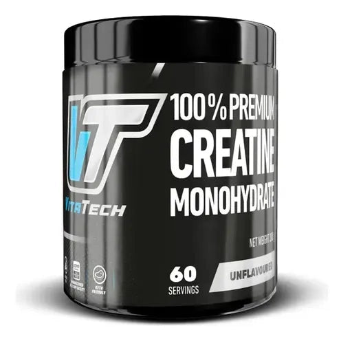 100% Premium Creatina Monohydrate Vitatech, 300g.