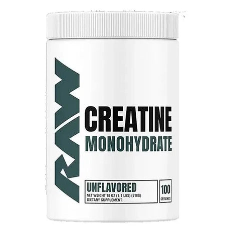 Creatina Monohydrate 100% Pure RAW, 500g.