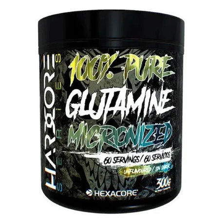 100% Pure Glutamina Micronizada Hexacore, 300g.