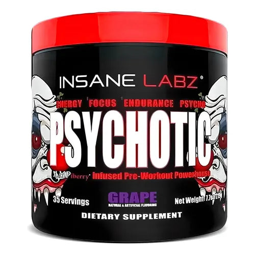 Psychotic Red Insane Labz, 219g, grape.