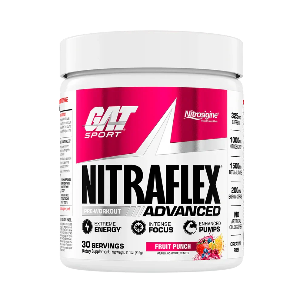 Nitraflex Advanced Gat Sport, fruit punch.
