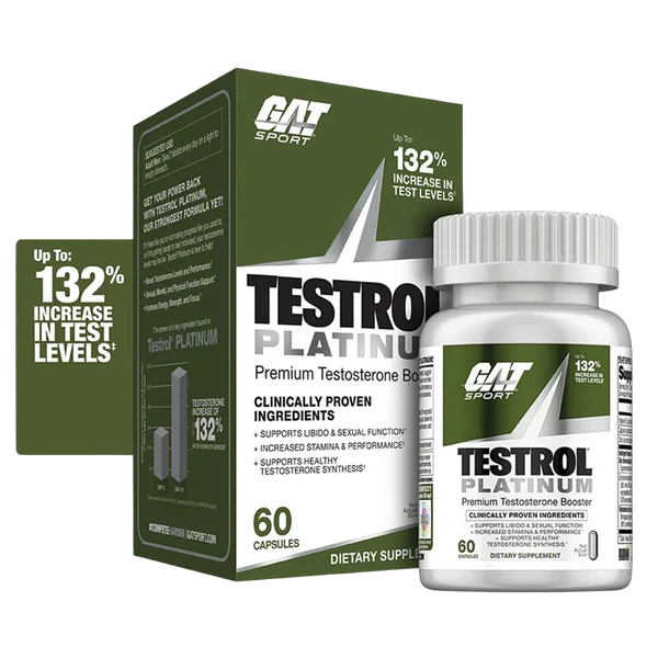 Testrol Platinum USA Gat Sport, 60 caps.