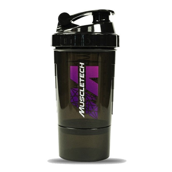 Shaker Muscletech 2 compartimientos, 500ml.