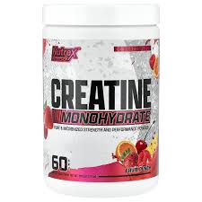 Creatina Monohydrate Nutrex, 390g, fruit punch.