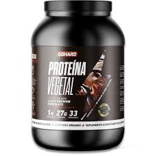 Proteína Vegetal GoHard, 1kg, brownie chocolate.