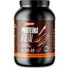Proteína Vegetal GoHard, 1kg, doble dulce de leche.