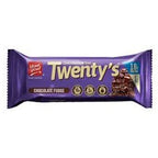 Barra Twenty's 19g proteína, 60g, chocolate fudge.