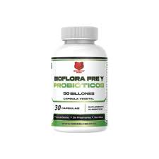 Bioflora Pre y Probióticos Grizzly Bear, 30 caps.