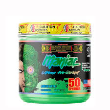 Maniac Extreme Pre-Workout Terror Labz, green apple
