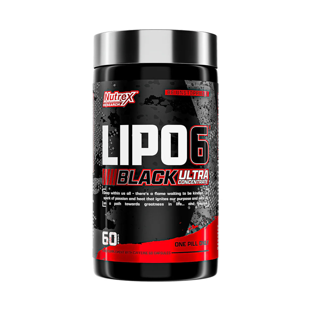 Lipo 6 Black UC USA Nutrex, fórmula americana.