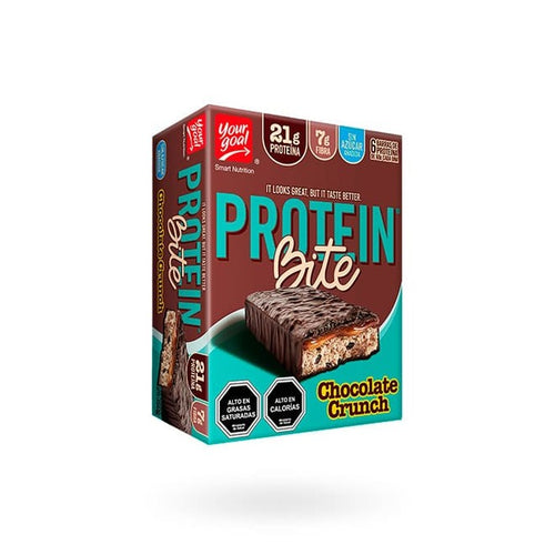 Protein Bite 21g proteína, 60g, chocolate crunch.