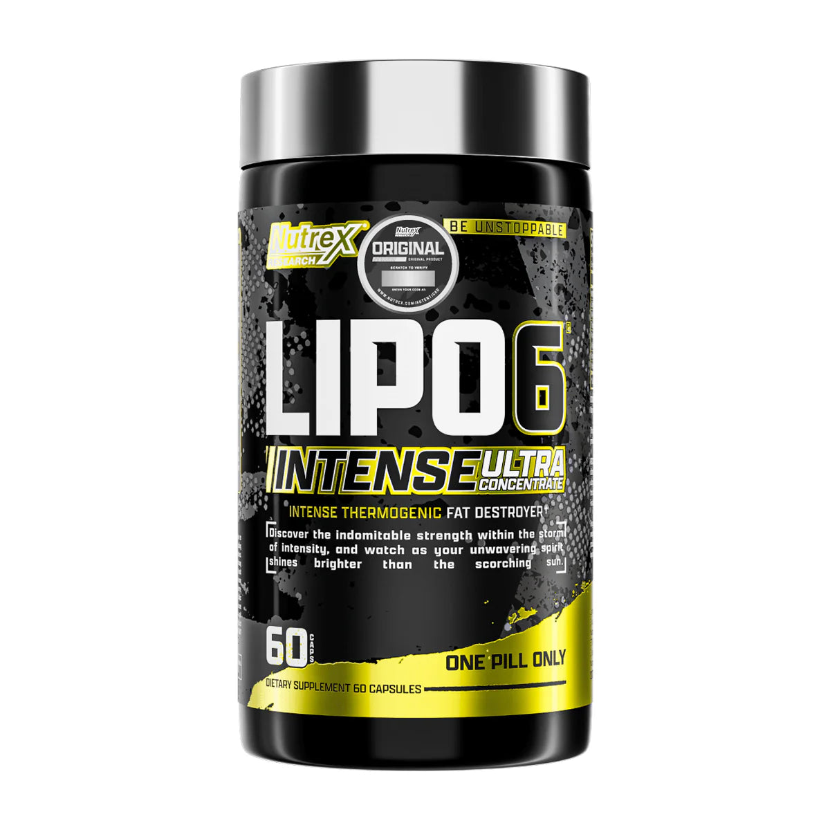 Lipo 6 Intense UC USA Nutrex, fórmula americana.